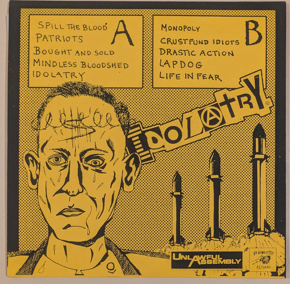 Total Con : Idolatry (7",45 RPM,EP)
