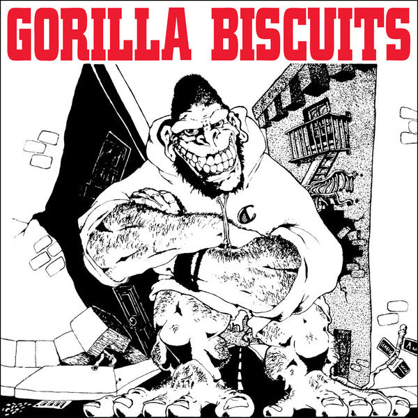 Gorilla Biscuits : Gorilla Biscuits (7",EP,33 ⅓ RPM,Repress)