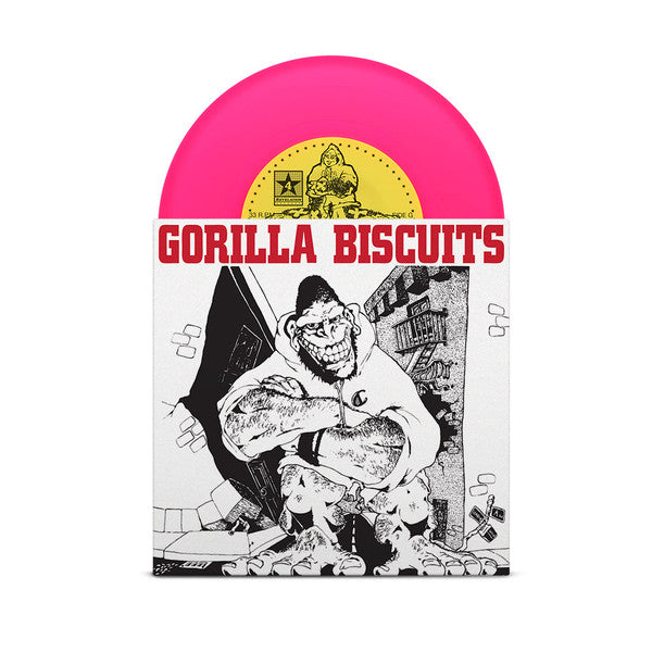 Gorilla Biscuits : Gorilla Biscuits (7",EP,33 ⅓ RPM,Repress)