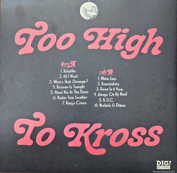 Dirty Fences : Too High To Kross (LP,Album,Stereo)