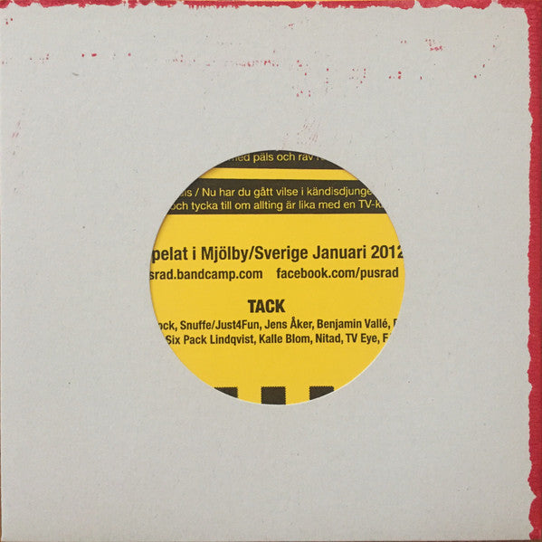 Pusrad : Akta Dig (7", S/Sided, Cle)