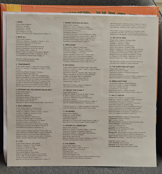 Raekwon : The Emperor's New Clothes (Limited Marvel Variant Edition) (LP,Album,Stereo)