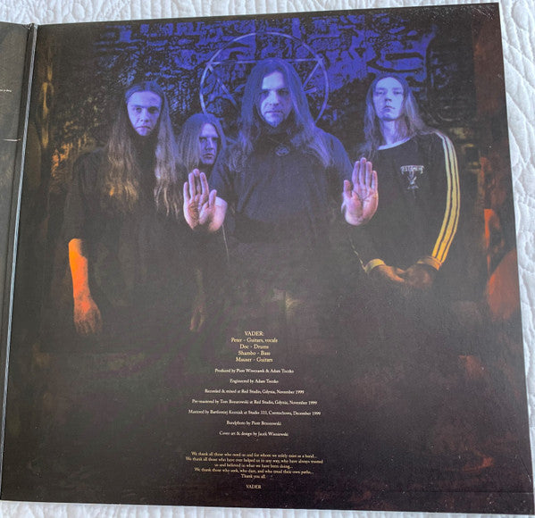 Vader : Litany (LP,Album,Limited Edition,Reissue)