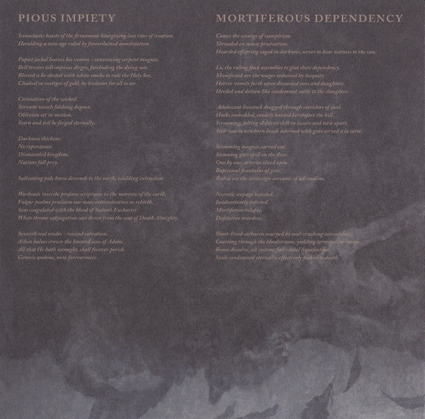 Devourment : Pious Impiety (7",33 ⅓ RPM,EP)
