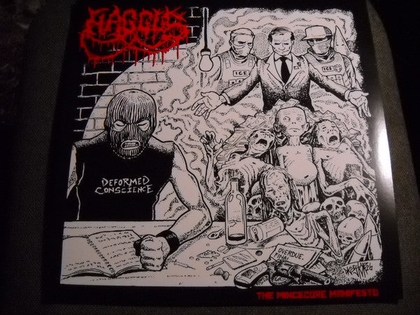 Haggus : The Mincecore Manifesto (LP,45 RPM,Mini-Album,Limited Edition)