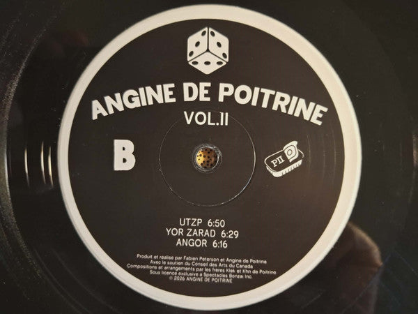 Angine De Poitrine : Vol. II (LP,Album,Repress,Stereo)