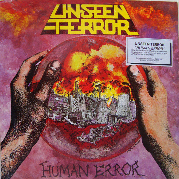 Unseen Terror : Human Error (LP,Album)