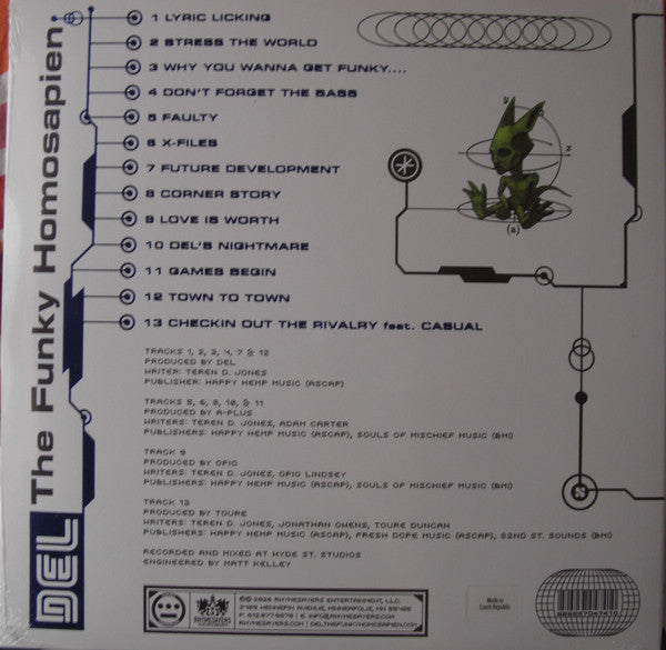 Del Tha Funkee Homosapien : Future Development (LP,Album,Reissue)