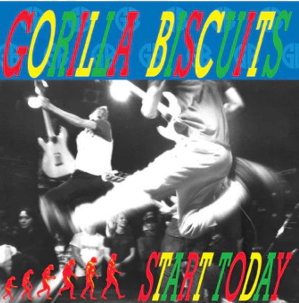 Gorilla Biscuits : Start Today (LP,Repress)