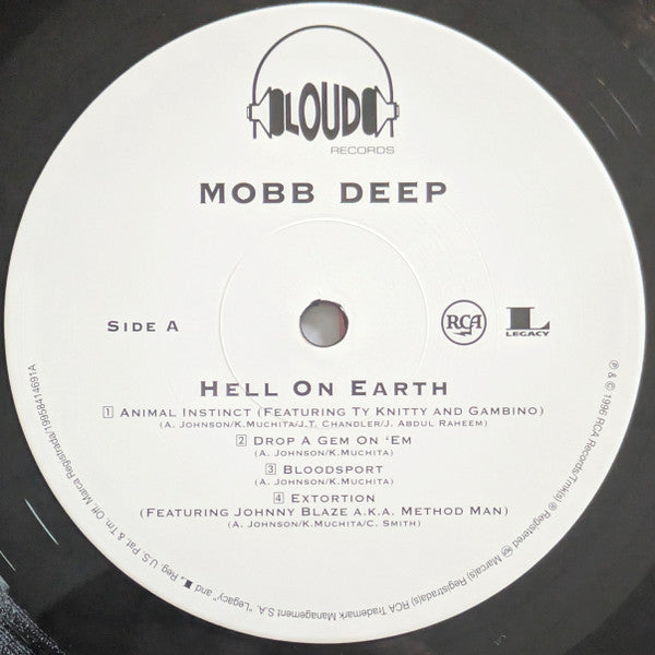 Mobb Deep : Hell On Earth (LP,Album,Reissue,Stereo)