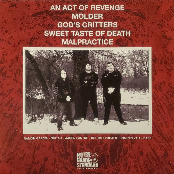 Molder (3) : An Act Of Revenge (12",33 ⅓ RPM,Single Sided,Limited Edition)