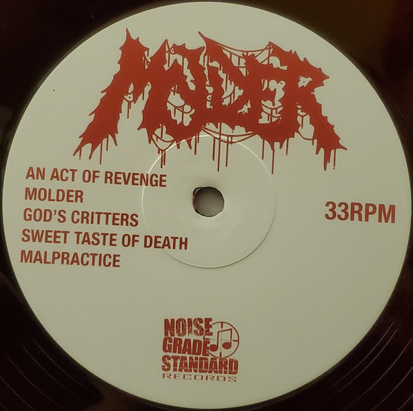 Molder (3) : An Act Of Revenge (12",33 ⅓ RPM,Single Sided,Limited Edition)