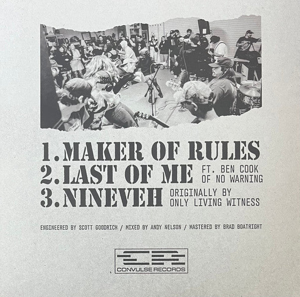 Bad World : Maker of Rules (7",45 RPM)