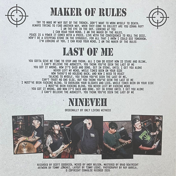 Bad World : Maker of Rules (7",45 RPM)