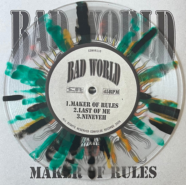 Bad World : Maker of Rules (7",45 RPM)