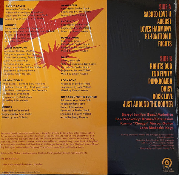 Darryl Jenifer : The Weather Channel (LP,Stereo)