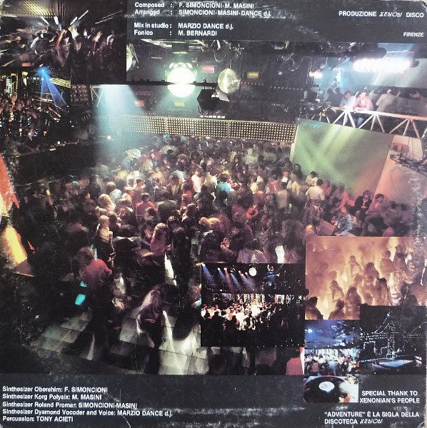 Marzio Dance : The Adventure (12",33 ⅓ RPM)
