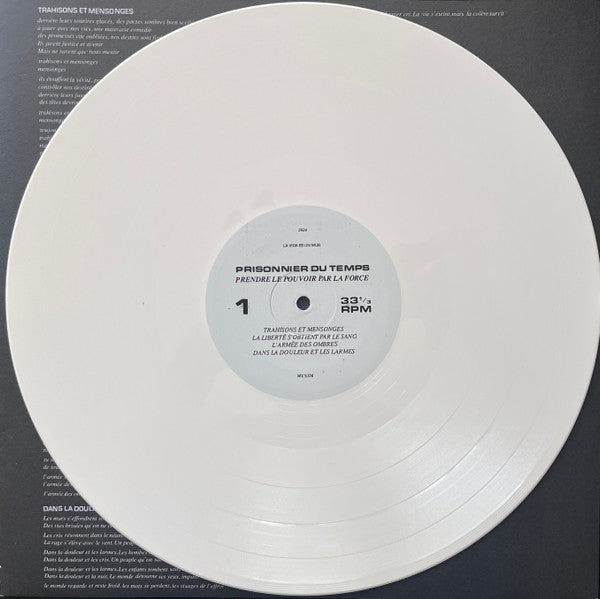 Prisonnier Du Temps : Prendre Le Pouvoir Par La Force (LP,Album,Repress)