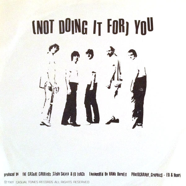 The Casual Carriers : Think Of Me (7", Single)
