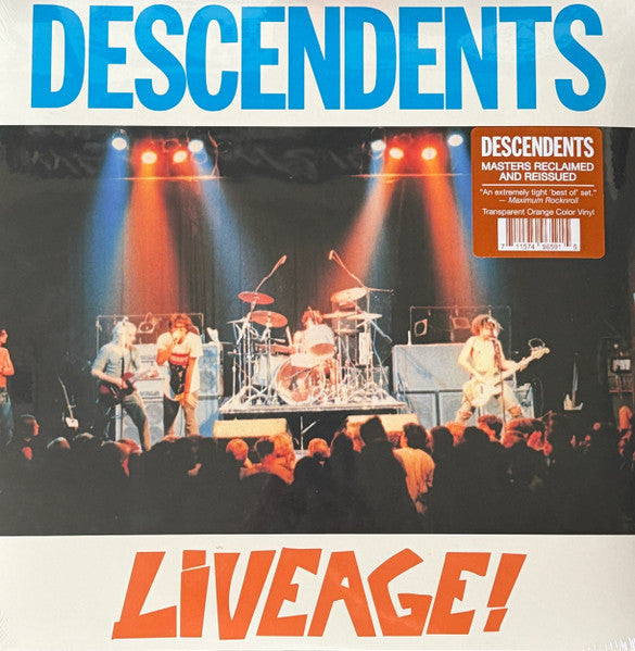 Descendents : Liveage! (LP)