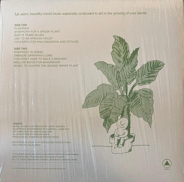Mort Garson : Mother Earth's Plantasia (LP,Album,Limited Edition,Reissue)