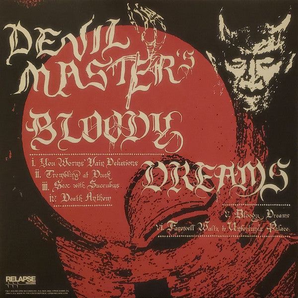Devil Master : Bloody Dreams (LP,45 RPM,Album,Limited Edition)
