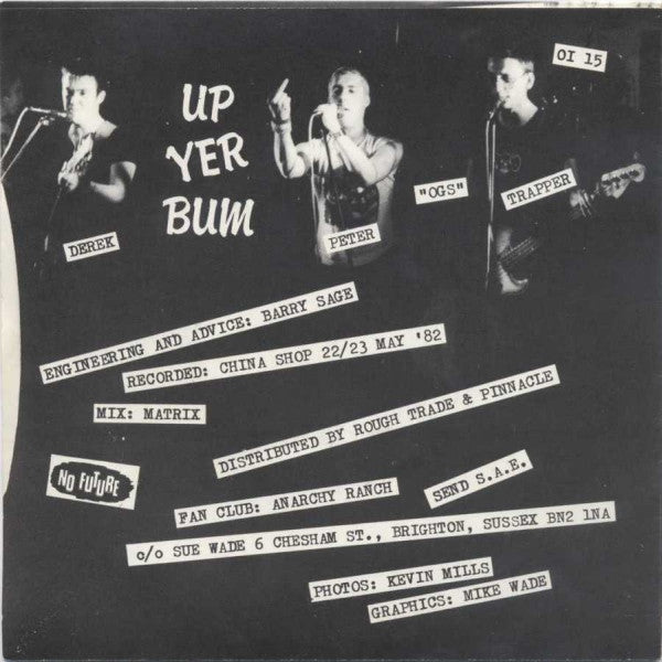 Peter And The Test Tube Babies : Run Like Hell (7",45 RPM,Single)