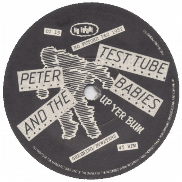 Peter And The Test Tube Babies : Run Like Hell (7",45 RPM,Single)