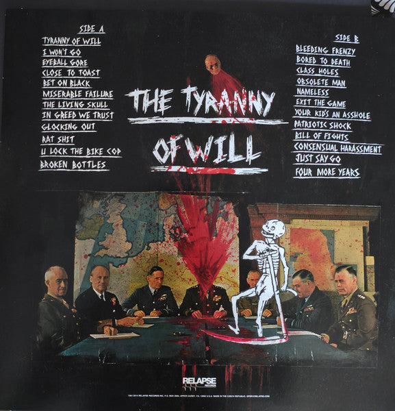 Iron Reagan : The Tyranny Of Will (LP,Album,Limited Edition)