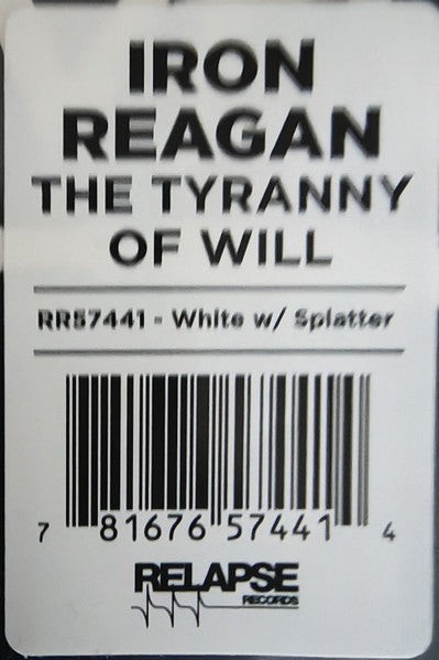 Iron Reagan : The Tyranny Of Will (LP,Album,Limited Edition)