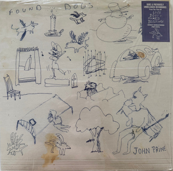 John Prine : Found Dogs (LP,Album,Reissue,Remastered,Stereo)