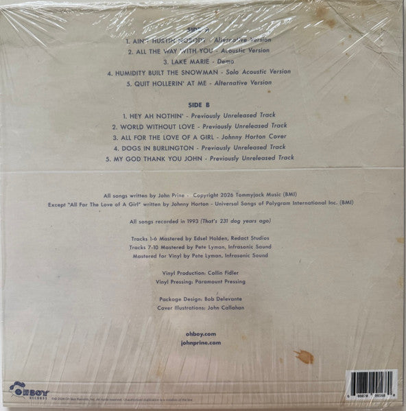 John Prine : Found Dogs (LP,Album,Reissue,Remastered,Stereo)