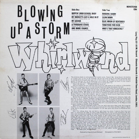 Whirlwind (4) : Blowing Up A Storm (10", Album)