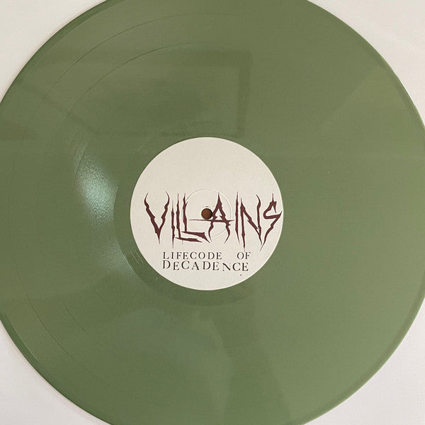 Villains (2) : Lifecode Of Decadence (LP, Album, Ltd, Gre)