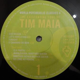 Tim Maia : Nobody Can Live Forever (The Existential Soul Of Tim Maia) (LP,Compilation,Remastered)