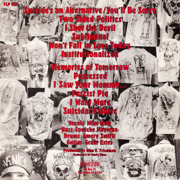 Suicidal Tendencies : Suicidal Tendencies (LP,Album)