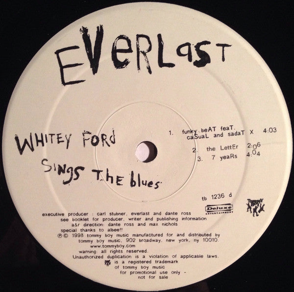 Everlast : Whitey Ford Sings The Blues (LP,Album,Promo)