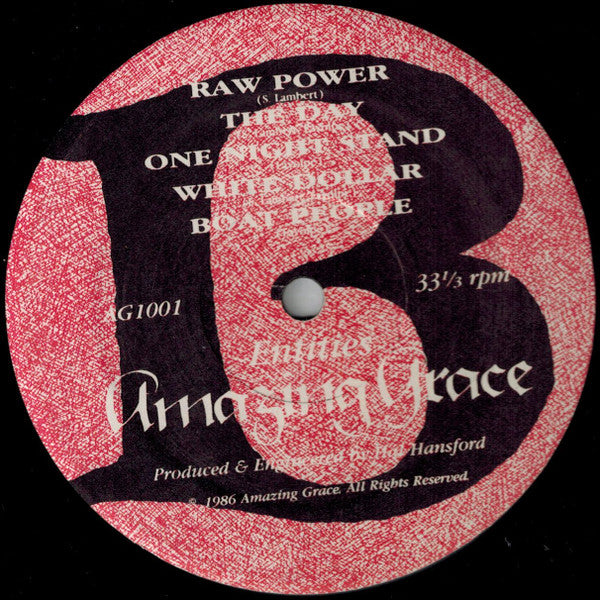 Amazing Grace (4) : Entities (LP,Album)
