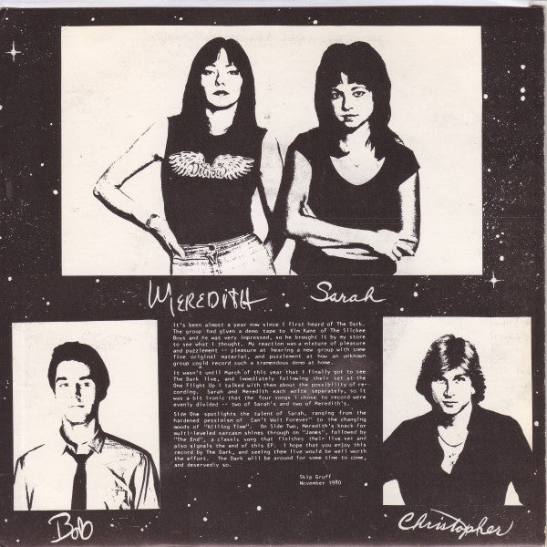 The Dark (6) : The Dark (7", EP)