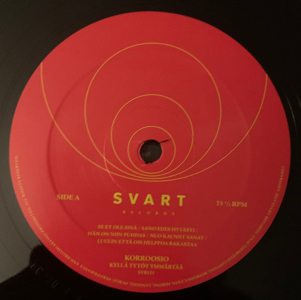 Korroosio : Kyllä Tytöt Ymmärtää (LP,Album,Limited Edition)