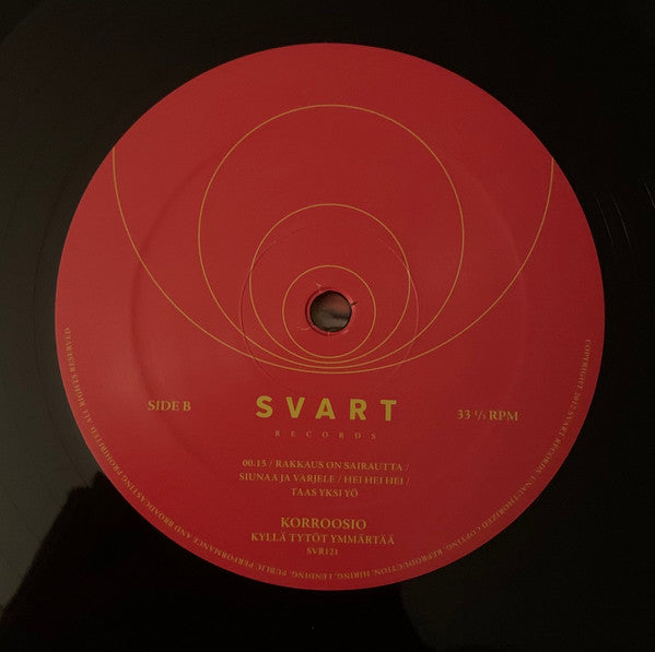 Korroosio : Kyllä Tytöt Ymmärtää (LP,Album,Limited Edition)
