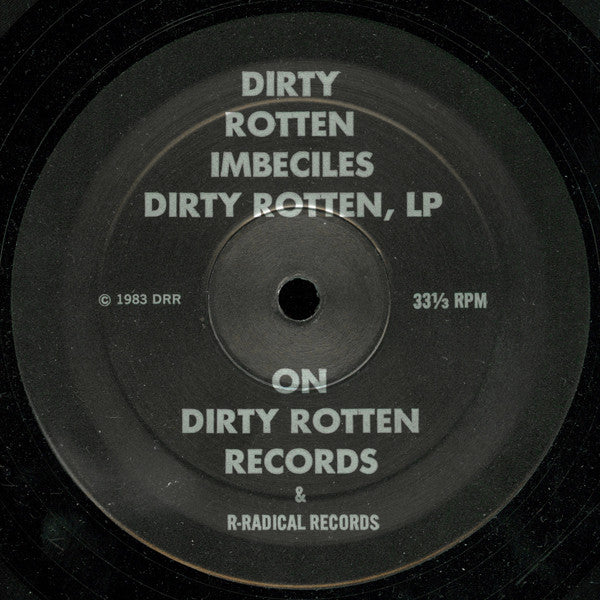 Dirty Rotten Imbeciles : Dirty Rotten LP (LP,Album,Reissue)