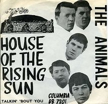 The Animals : The House Of The Rising Sun  (7", Single)
