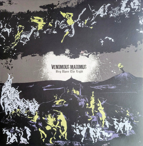 Venomous Maximus : Beg Upon The Light (LP, Album, Red)