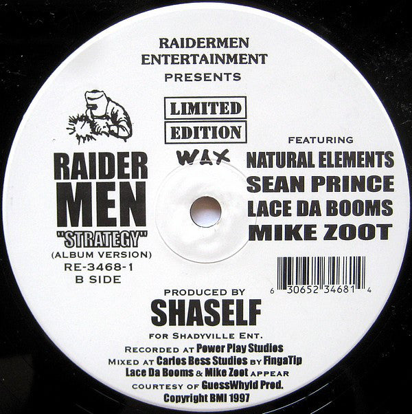 Raidermen : Top Dollar / Strategy (12",Limited Edition)