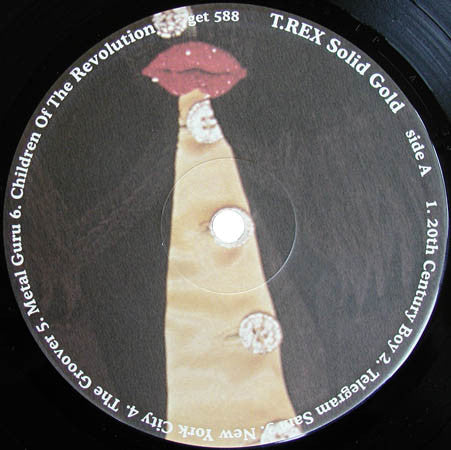 T. Rex : Solid Gold T.Rex (The Top 30 Singles Collection) (LP,Compilation)
