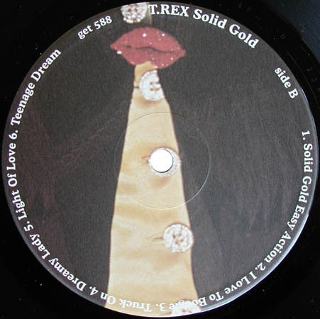 T. Rex : Solid Gold T.Rex (The Top 30 Singles Collection) (LP,Compilation)