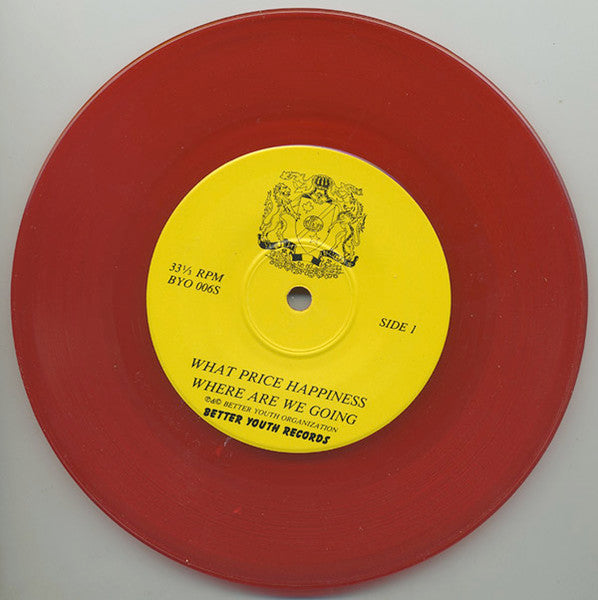 Youth Brigade : What Price Happiness (7", EP, Red)