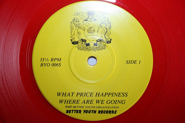 Youth Brigade : What Price Happiness (7", EP, Red)