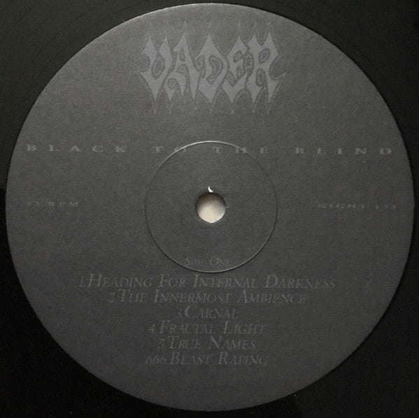 Vader : Black To The Blind (LP,Album,Limited Edition,Numbered)